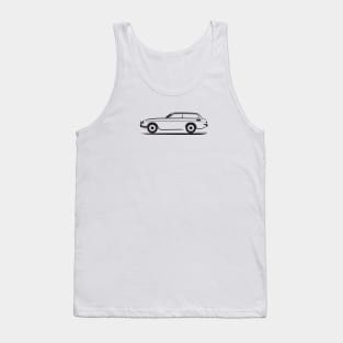 Volvo P1800ES Sports Estate  BLK Tank Top